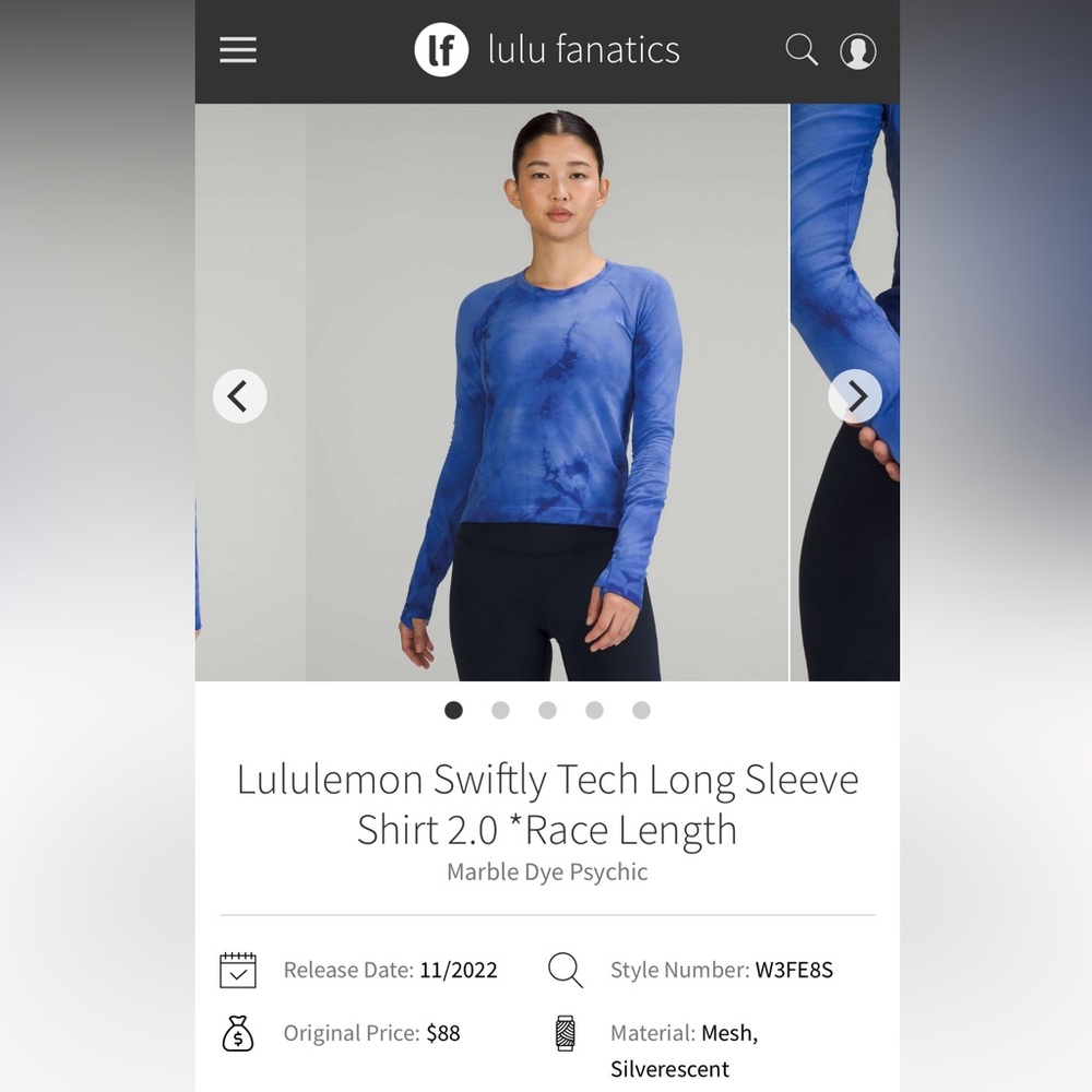 Lululemon swiftly